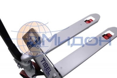Тележка гидравлическая (рохля) T W20P TISEL Technics (Германия) 2000 кг, 1100х550 мм, с весами и принтером