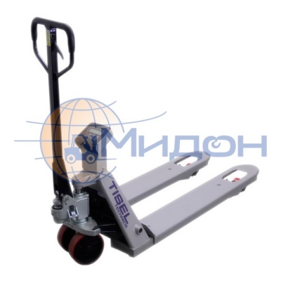 Тележка гидравлическая (рохля) T W20 TISEL Technics (Германия) 2000 кг, 1100х550 мм, с весами