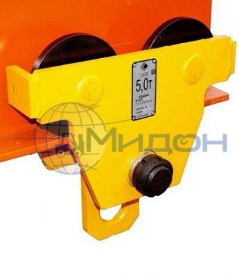 Кошка (механизм передвижения) тали ручной (тип А) Россия 5 т, без пирвода (холостая)