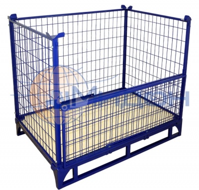 Ограждение для европоддона (сетчатое) ОПС 1 ( 800х1200х860 ) (1500кг)