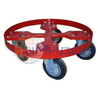 Тележка под бочку 200л (220кг) d610х80мм (без колёс)