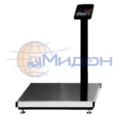 Весы товарные платформенные МЕРА ПВм-3/600-П Print (850х650), с подключением принтера этикеток