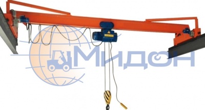 Кран мостовой опорный электрический Россия 12,5т, пролёт= 7,5м