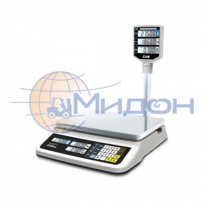 Весы торговые CAS PR-30P (LCD.II)