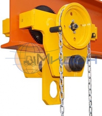 Кошка (механизм передвижения) тали ручной (тип Б) Россия 5 т, 12 м с приводом