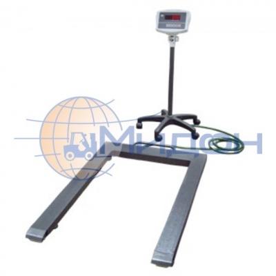 Весы паллетные ПетВес EB4-300PC, нержавеющая сталь