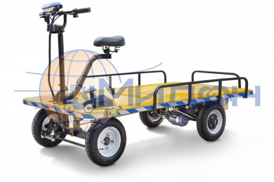 Платформенная тележка электрическая RUTRIKE СКЛАД 2000 NEW