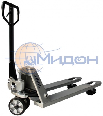 Тележка гидравлическая (рохля) T25Q TISEL Technics (Германия) 2500 кг, 1150х540 мм, быстрый подъём