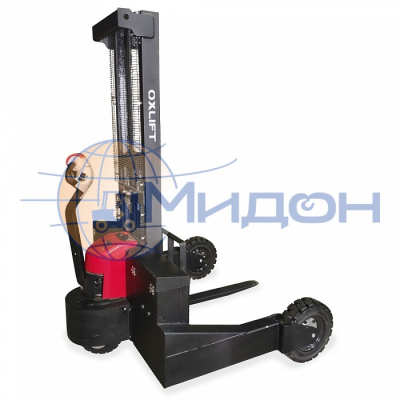 Штабелер самоходный с большими колёсами для бездорожья 1016 (1,0т 1,6м)