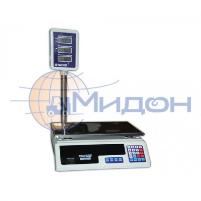 Весы торговые МИДЛ МТ 30 МГЖА (5/10; 230x340) "Базар Т", технологические