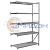 Стеллаж полочный MS Pro 250/150x60/5 (2500х1500х600) 3000 кг(стеллаж), 500 кг(полка) 5 полок (дополнительная секция)