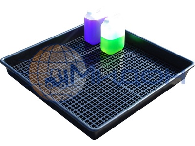 Контейнер пластиковый под локализацию ПдО 100 920 х 720 х 175 поддон с решеткой на 100 литров