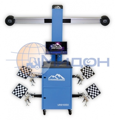 Стенд "сход-развал"  URS183D2ACT, технология 3D, подвижная балка Trommelberg (Германия)