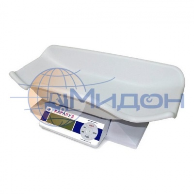 Весы медицинские для новорожденных МИДЛ МП 30ВЖА (5/10; Р) "Карапуз. Я Расту", трансформер электронные