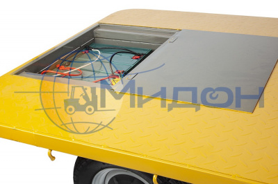 Платформенная тележка электрическая RUTRIKE ПЛИТА 1500