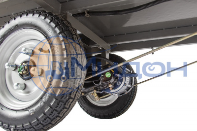 Платформенная тележка электрическая RUTRIKE ПЛИТА 1500