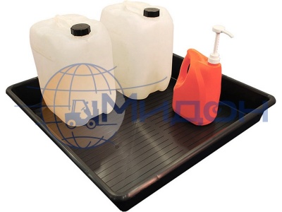 Контейнер пластиковый под локализацию ПдО 64 800 х 800 х 120 поддон на 64 литра