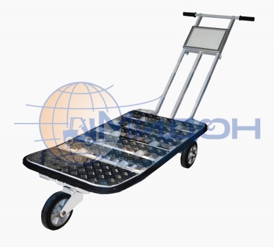 Тележка для багажа (500кг) ТДБ 500 ( 650х2030х1120 ) (колёса ф200: усиленные)