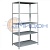 Стеллаж полочный Лайт ТС-251245 (2500х1200х400) 500 кг(стеллаж), 120 кг(полка), 5 полок обычные