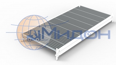 Ярус стеллажа полочного SGR 1500х 800 с металлическим оцинкованным настилом (до 500кг)