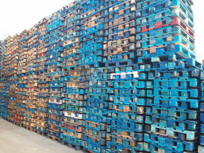 Поддон (паллет) деревянный б/у 1200*800 Евростандарт без клейма г/п 2500 кг сорт 2