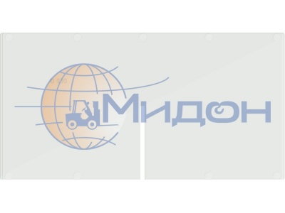 Прозрачный поперечный разделитель PD 510-В для ящика PD 510 260 х 150