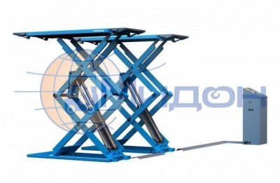 Подъемник ножничный электрогидравлический г/п 3300 кг. Trommelberg (Германия) TST330S