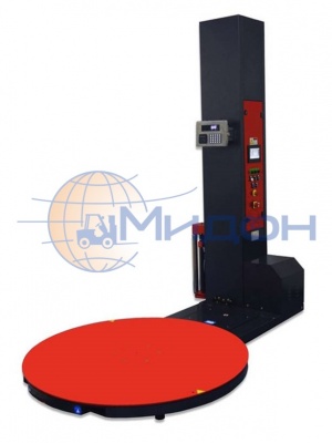 Паллетоупаковщик (паллетообмотчик) PRIDE A (2т, Н=2.4 (2,7)м, ф=1,65м), каретка механическая 100%