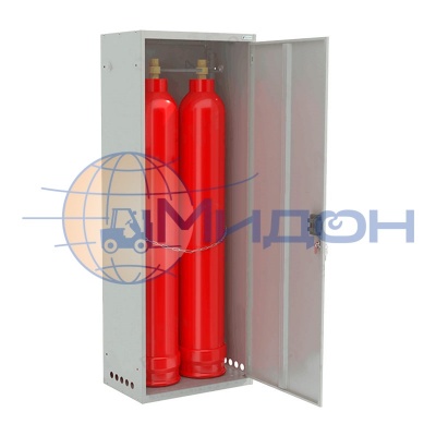 Шкаф для 2-х газовых баллонов (700х390х1600)