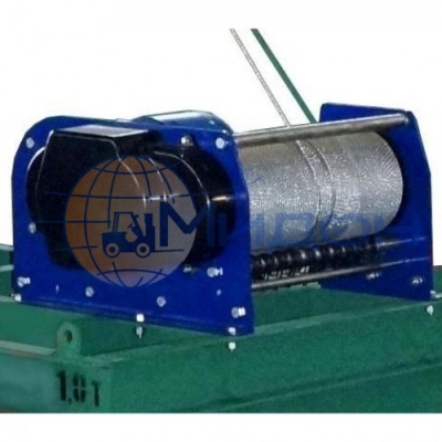 Лебедка электрическая ЛЭК 500кг 380В с канатом 100м для крана МАСТЕР ("Пионер")