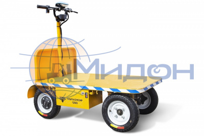 Платформенная тележка электрическая RUTRIKE ПЛИТА БУКСИР 1200