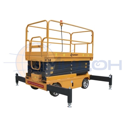 Подъемник ножничный передвижной с электроподъёмом SMART SJY-0.3-11 (300кг, 11м)