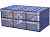 Шесть прозрачных ящиков Plastic Drawer PD 120-6 в комплекте с корпусом 204 х 370 х 160