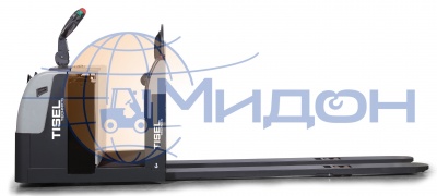 Тележка самоходная (транспортировщик паллет) HOP25-240 TISEL Technics (Германия) 2500 кг, с АКБ и ЗУ, горизонтальный подборщик