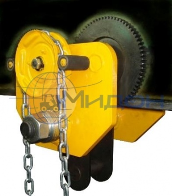 Кошка (механизм передвижения) тали ручной (тип Б) Россия 3,2 т, 3 м с приводом