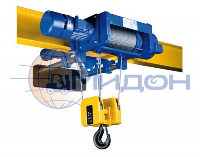 Таль электрическая передвижная тип Т78 (УСВ) (Болгария) 10 т 15 м скорость подъёма 4 м/мин