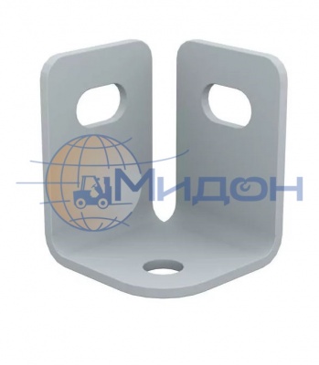 Подпятник металлический стеллажа полочного МС