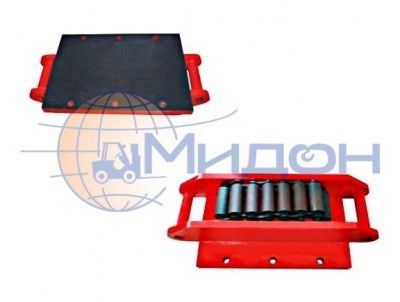 Роликовая платформа (подводная опора) неповоротная VA2.5 г/п 2.5тн