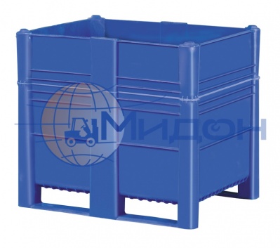 Контейнер пластиковый 11-080-HA ( 1140) крупногабаритный 1200 х 800 х 1140 сплошной на полозьях