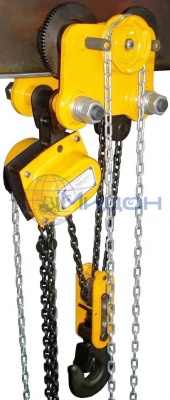 Таль ручная цепная передвижная ТРШБп IIGb c T3 3,2 т, 6 м взрывобезопасная Ex
