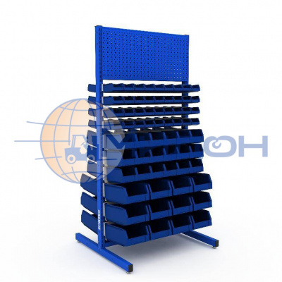 Система хранения SORTEX 1915-2 №1-4 1995х995х955 двусторонняя, включая контейнеры 12.401 (75*100*165)-72шт, 12.402 (130*150*250)-36шт, 12.403 (150*225*350)-24шт.