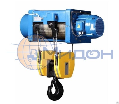 Таль электрическая стационарная МТ780 (Болгария) 50 т 13 м скорость подъёма 1,3 м/мин