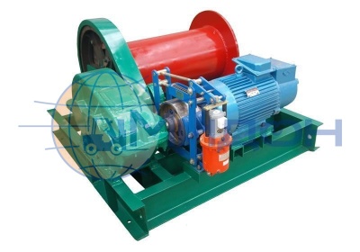 Лебедка электрическая ЛМ (тип JM) г/п 1,0 тн Н=120 м (б/каната)
