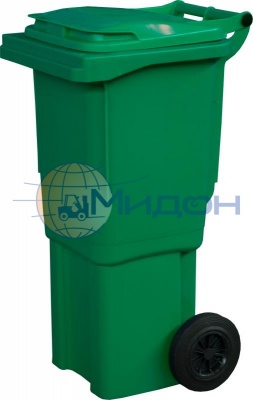 Контейнер мусорный на 2-x колесах с крышкой (HDPE) MGB 60 520 х 461 х 940