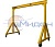 Мини-кран козловой ручной (МПУ) OCALIFT г/п 5т 4х4м